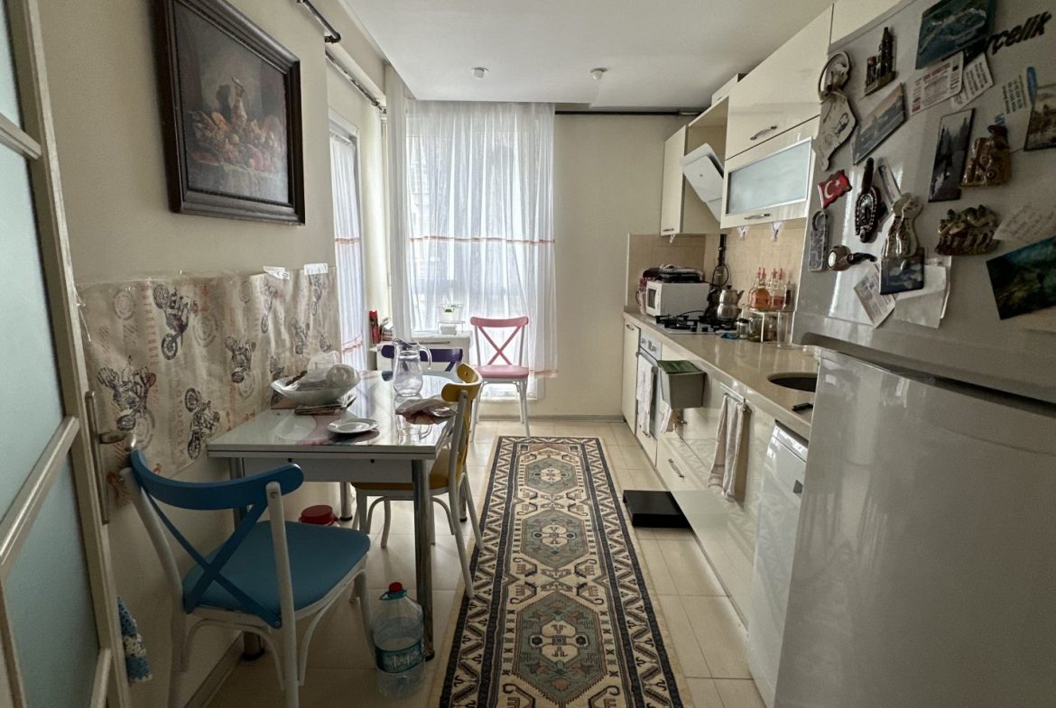INSIDE THE SITE WITH POOL FRONT ISKANLI 3+1 ARAKAT FLAT FOR SALE