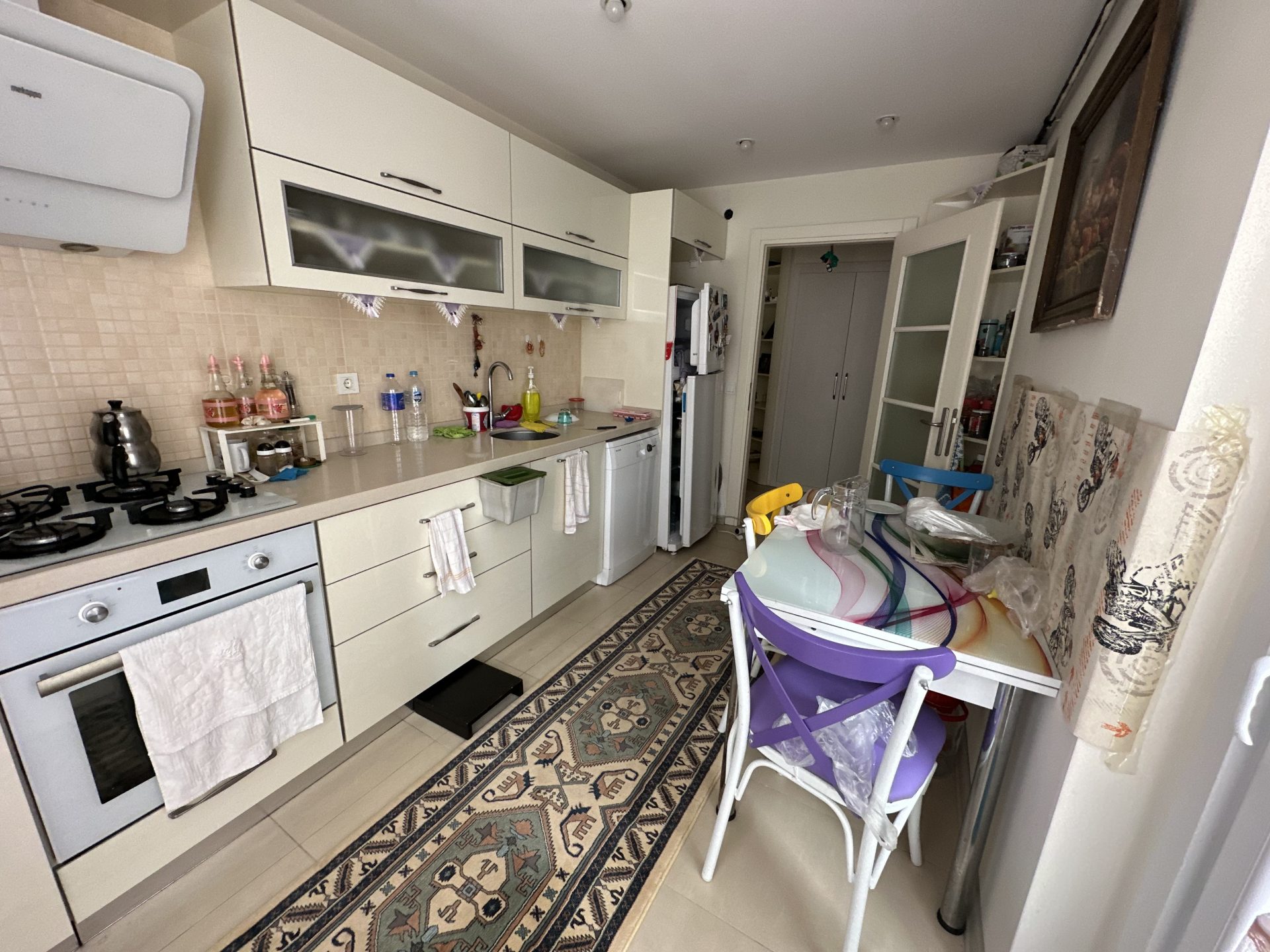 INSIDE THE SITE WITH POOL FRONT ISKANLI 3+1 ARAKAT FLAT FOR SALE